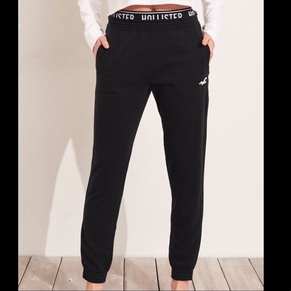 Hollister Black Joggers